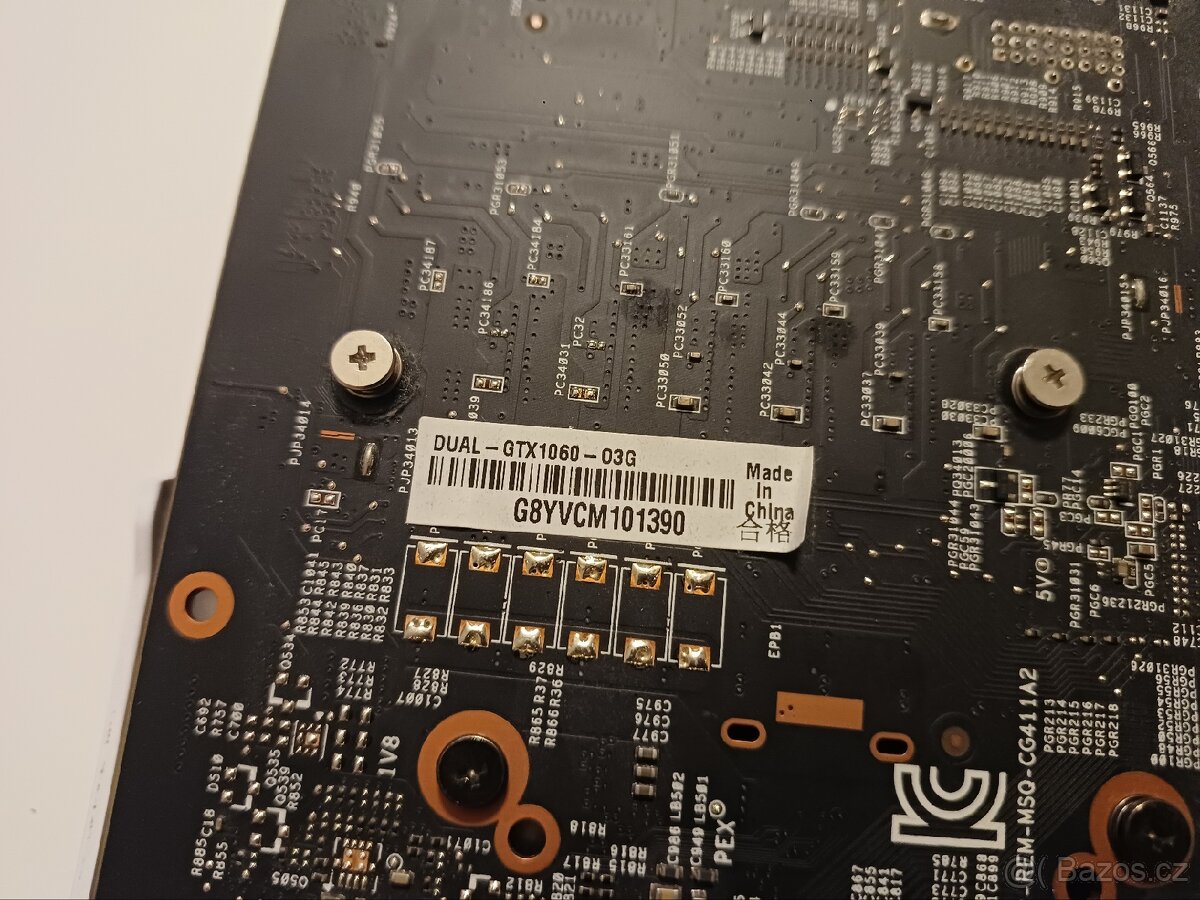 Asus GTX 1060 3GB - 3