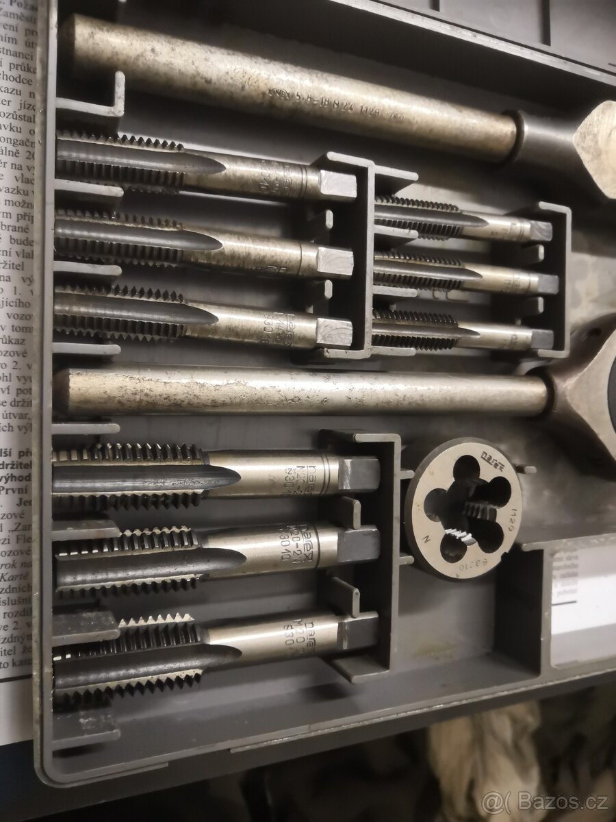 P:sada závitníků narex M2 - 3