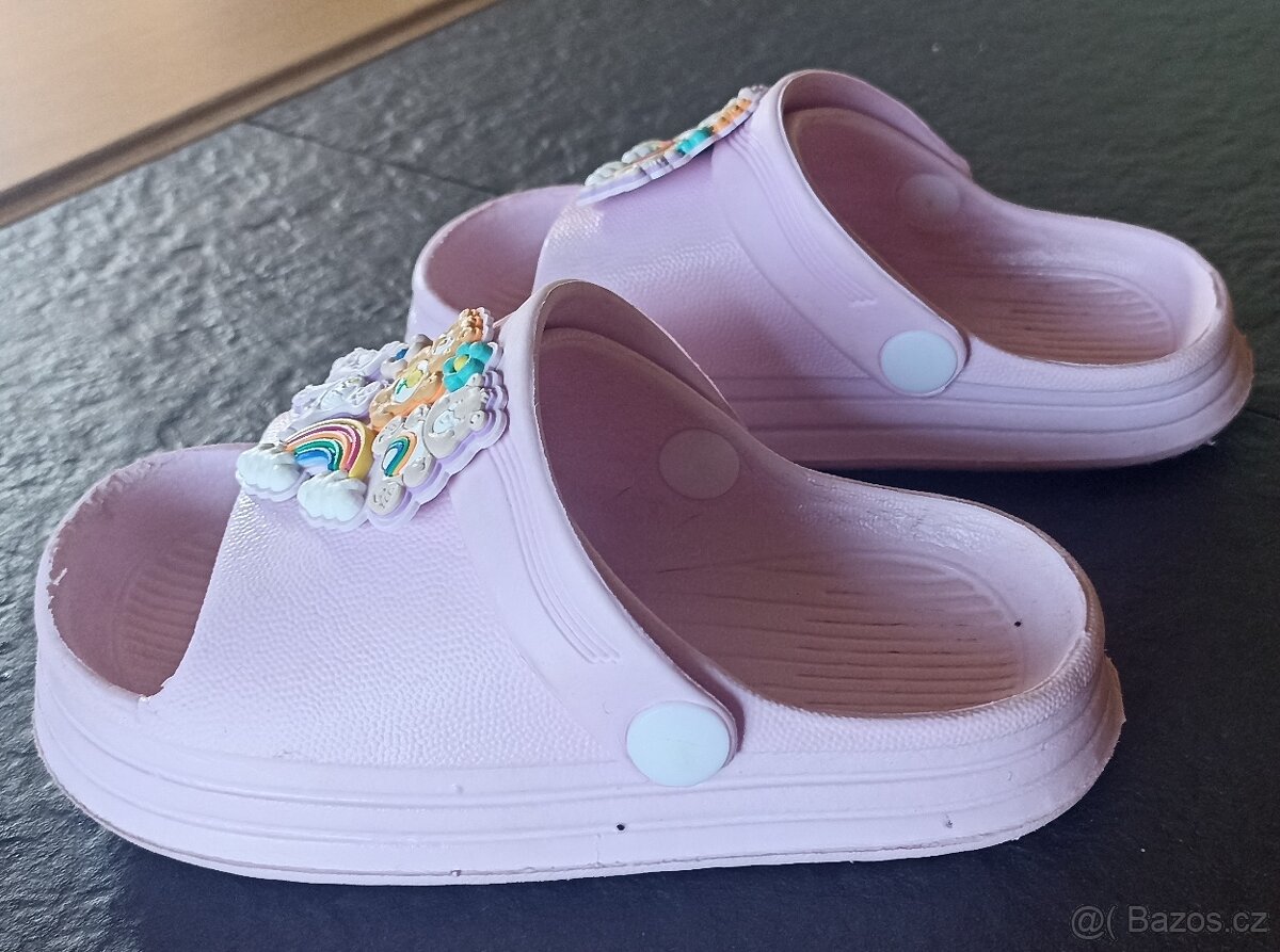 Dětské pantofle k bazénu vel. 26 - 3