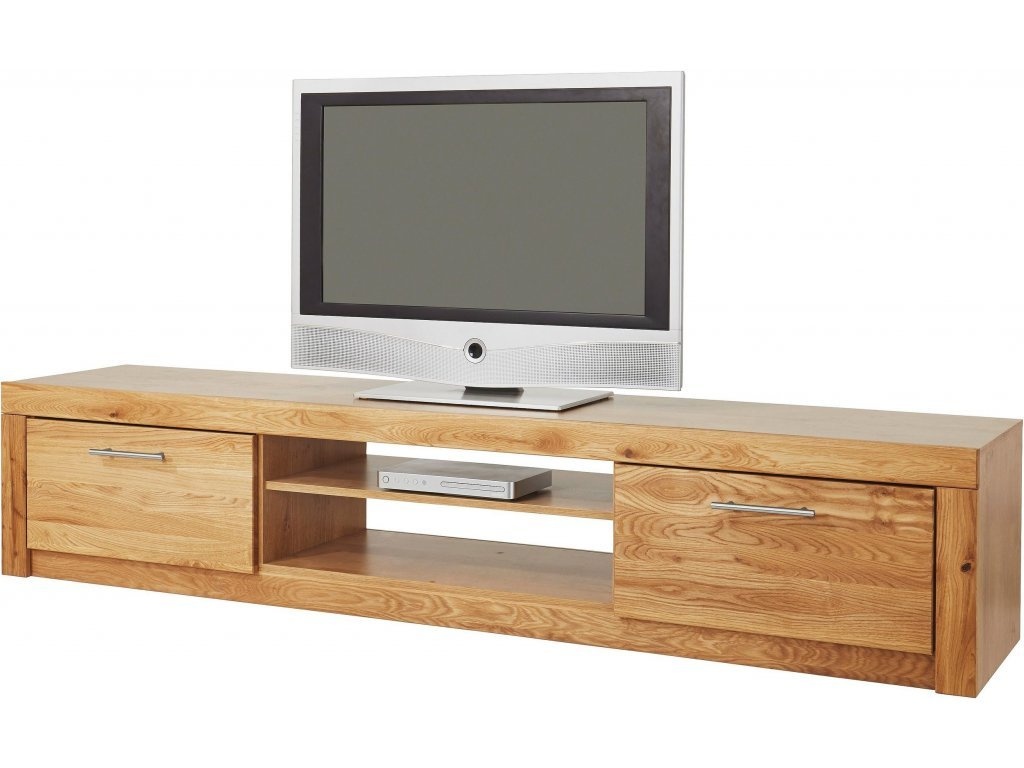 Televizní stolek z masivu dub Germany - 3