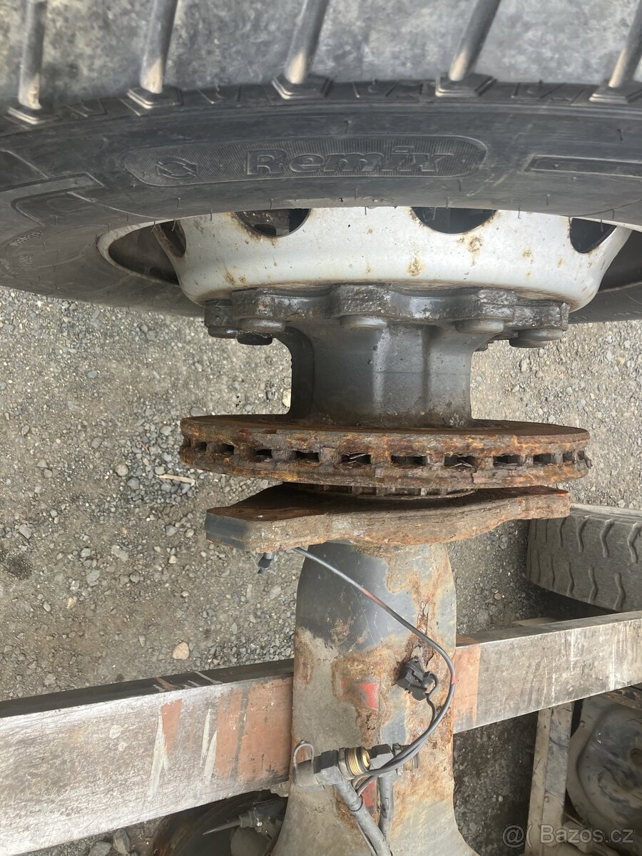 DAF XF 106 náboje , poloosy, - 3