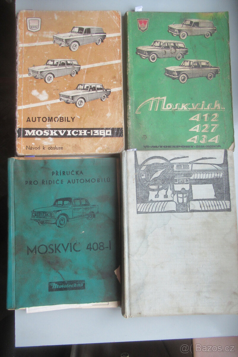 žiguli lada škoda moskvič wartburg knihy - 3