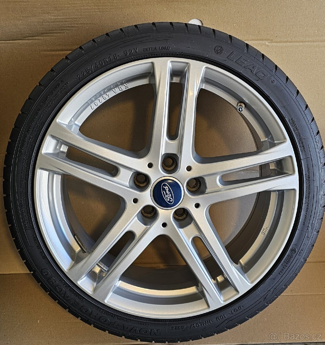 Alu disky 18", 5x108, ET 48, šířka 8J - 3