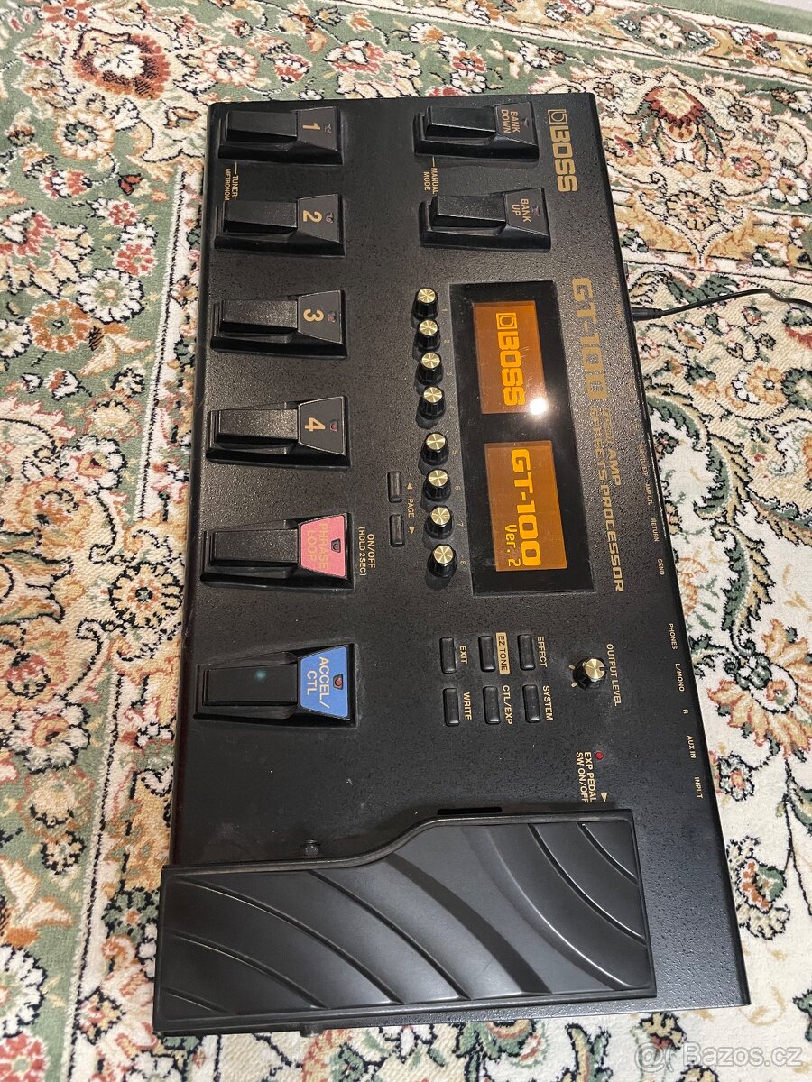 Prodám multiefekt BOSS GT 100 - 3