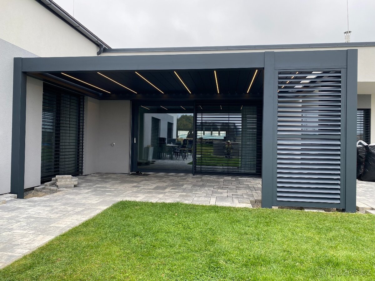 Luxusní bioklimatické hliníkové pergoly - 3