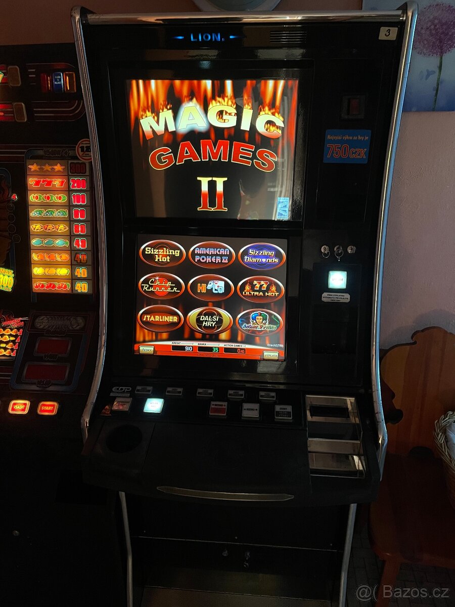 Prodám výherní automat MAGIC GAMES II - 3
