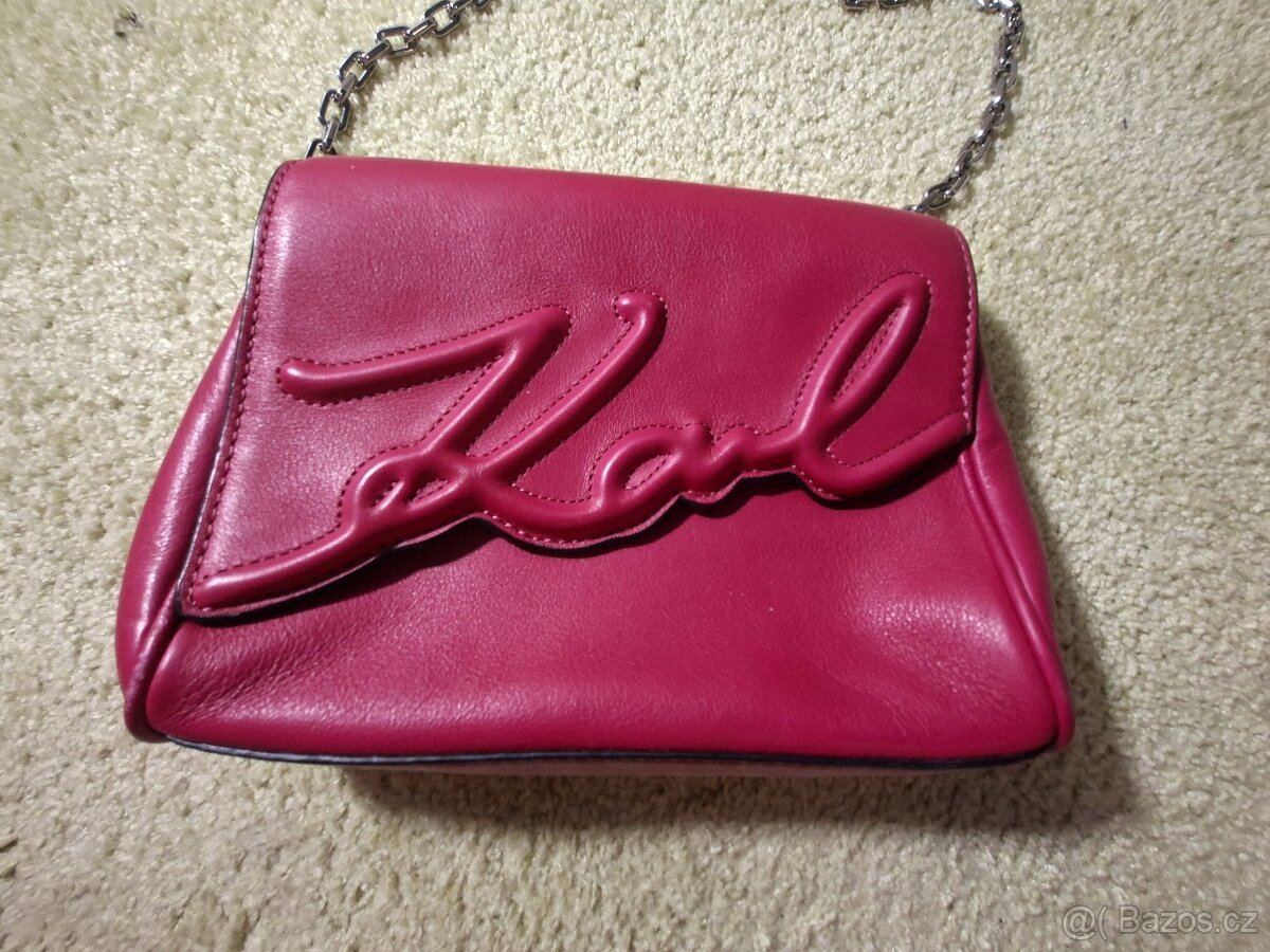 Karl Lagerfeld kabelka – růžová - 3