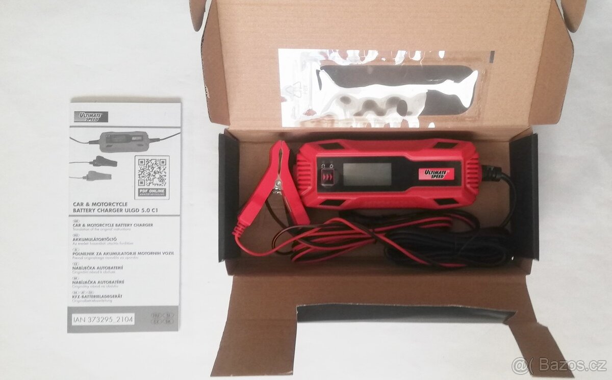 Automatická nabíječka auto/moto baterií - 3