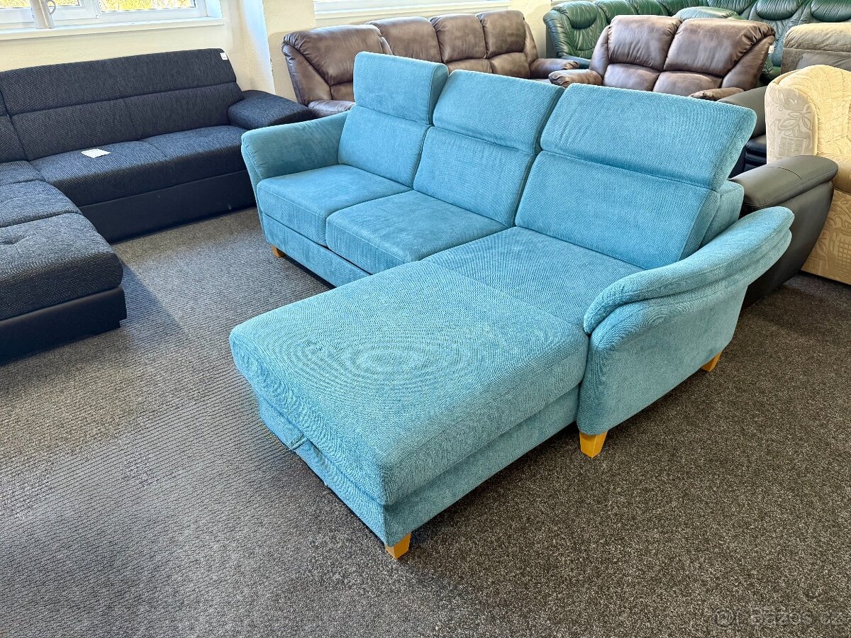 Sedací souprava rohová - rozkládací - NEPOUŽITÁ - 3