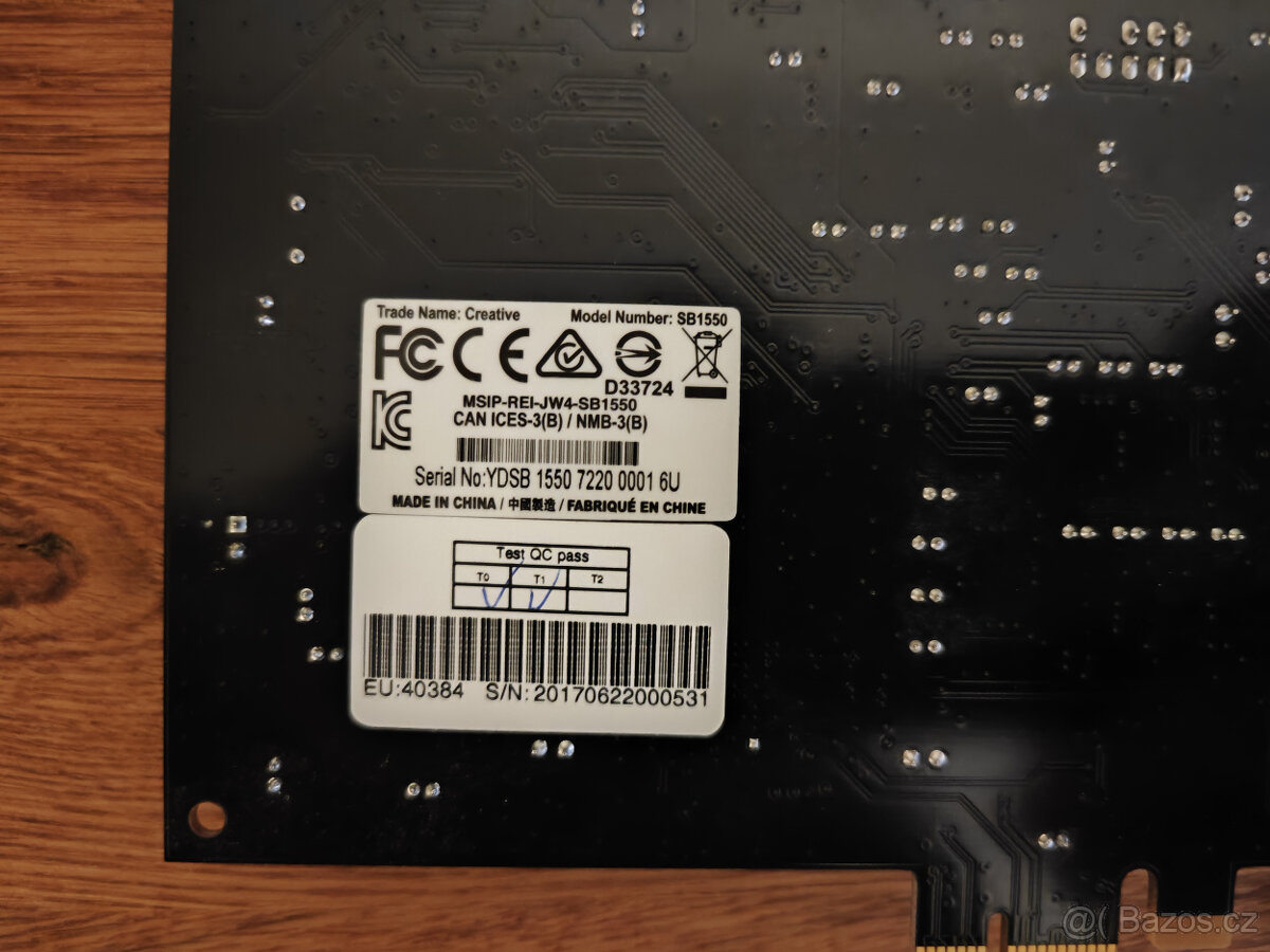 Zvuková karta Creative Sound Blaster - 3