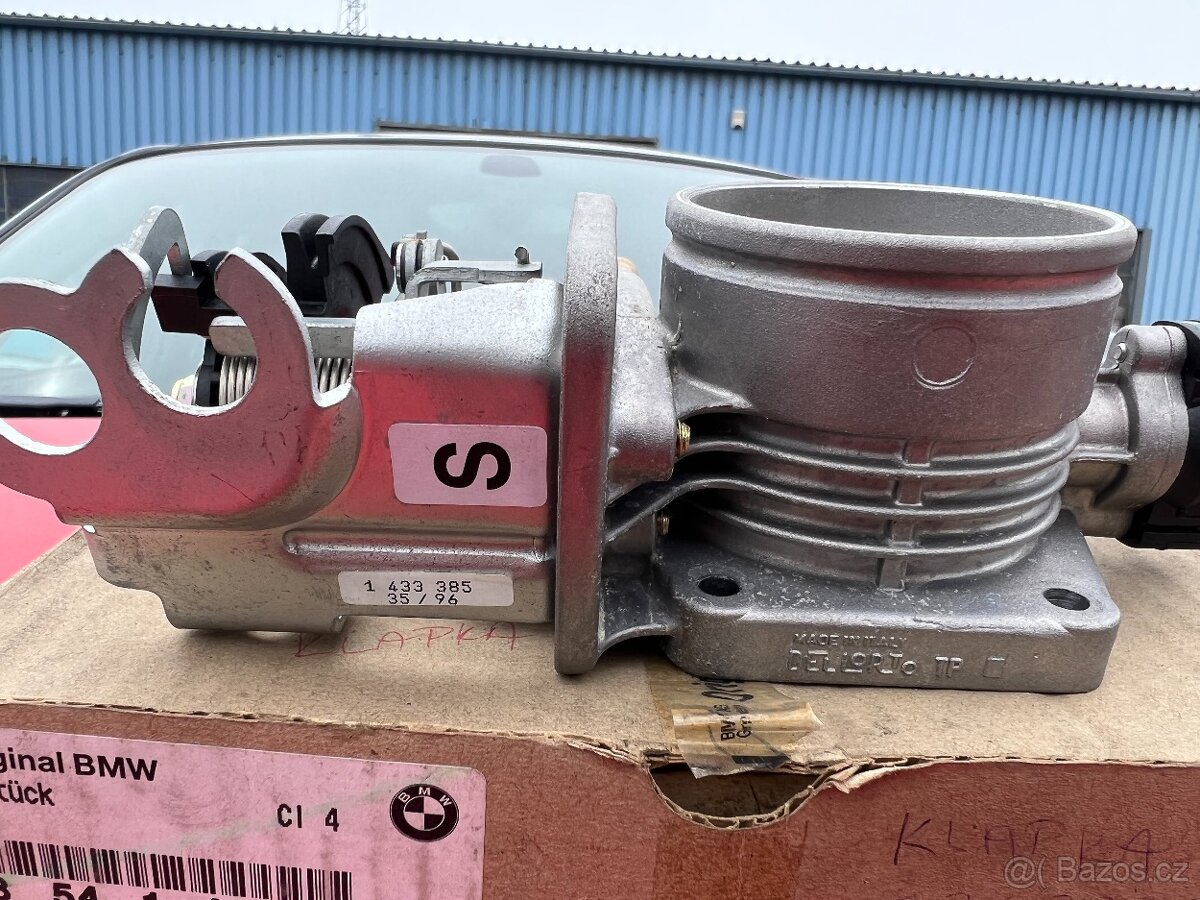 BMW E36 M52 škrtící klapka tempomat NOVÁ 1433385 - 3