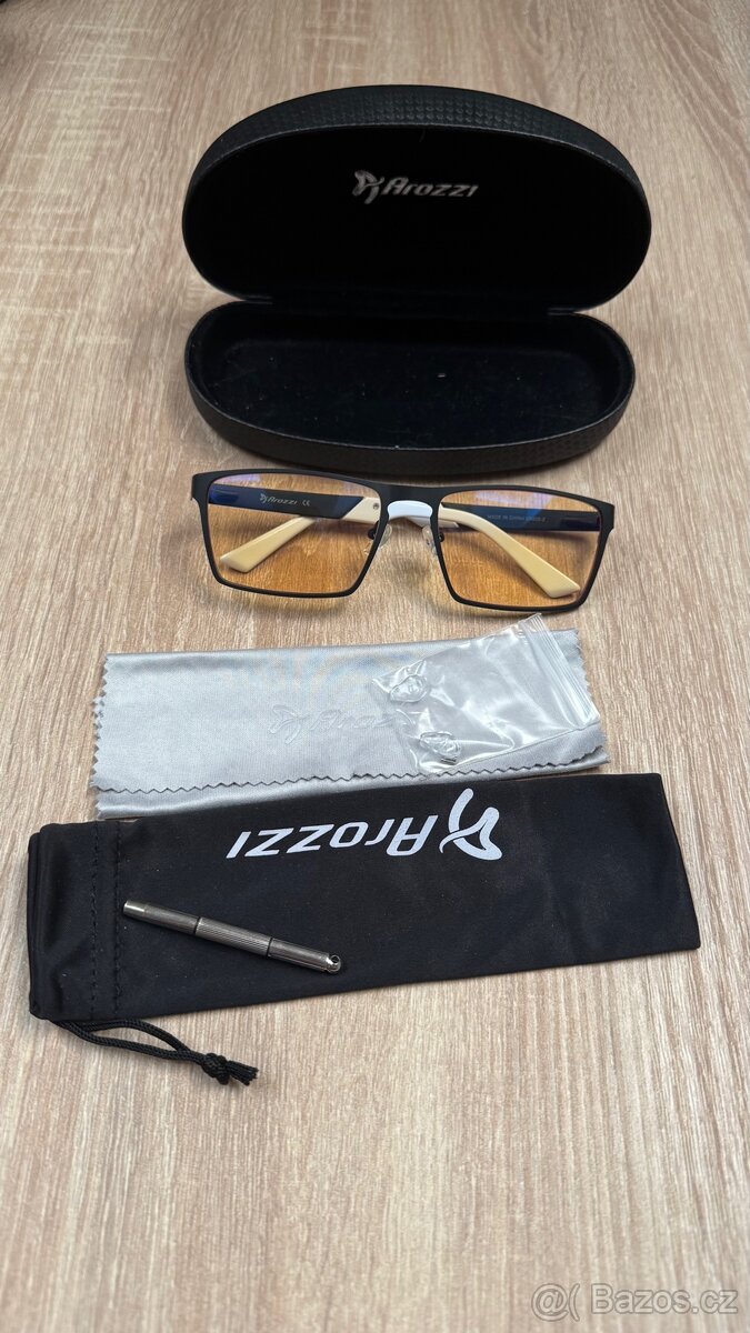 AROZZI herní brýle VISIONE VX-800 Black/jantarová skla - 3