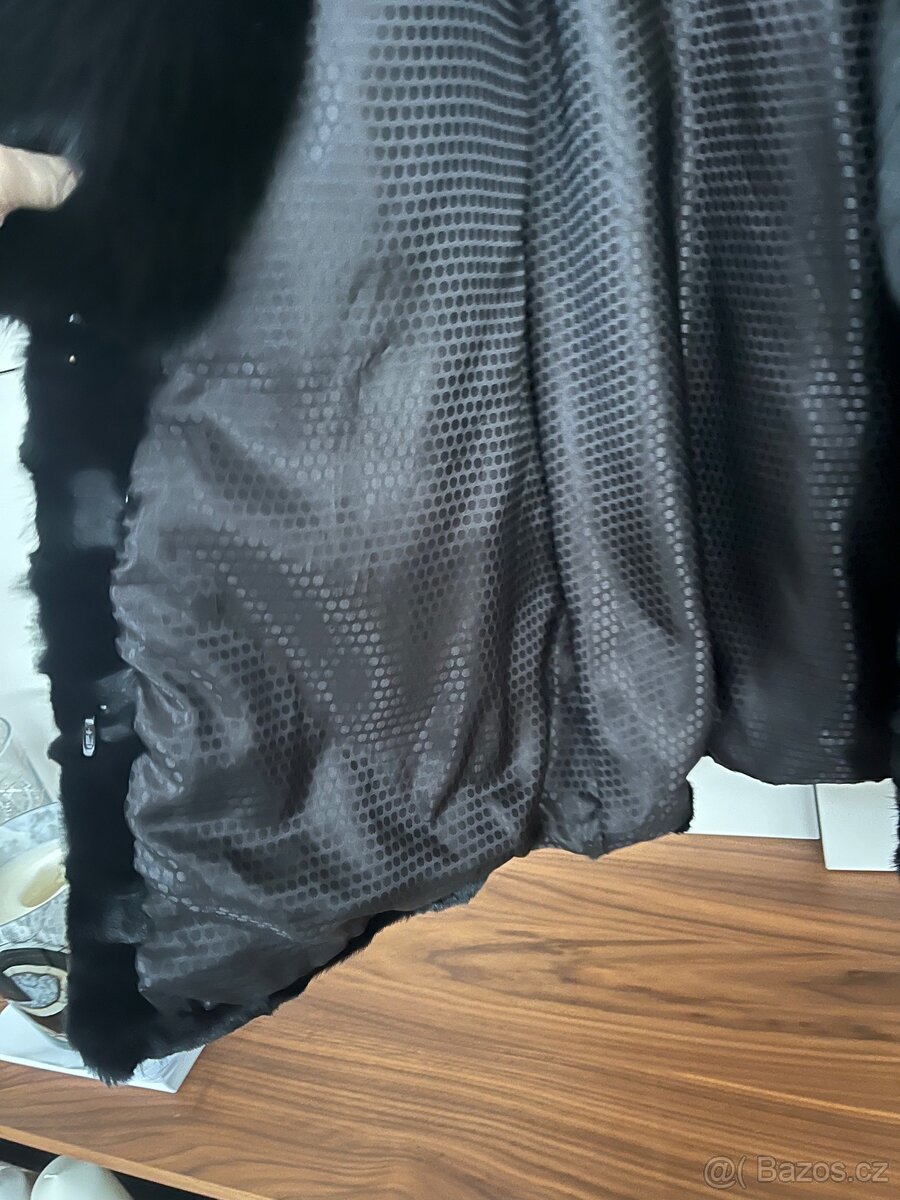 Kožich z pravé kožešiny s límcem z lišky - 3