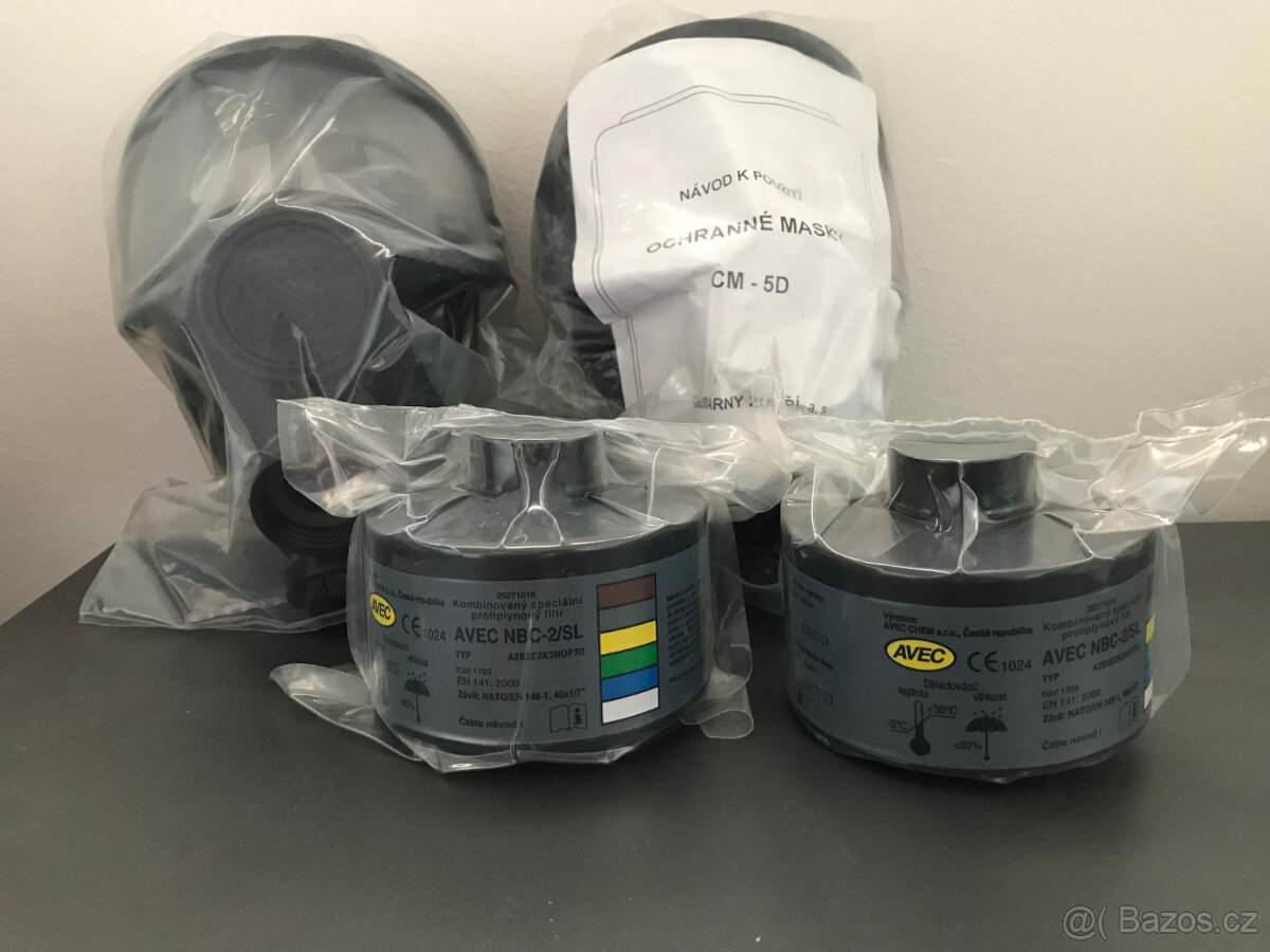 Ochranná celoobličejová maska CM-5D - 3