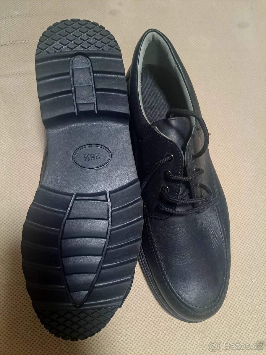 Černé pánské polobotky - 3