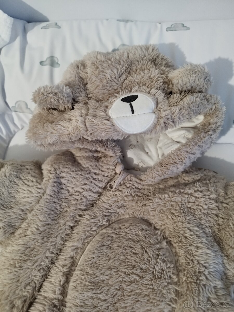 Medvídkový zimní overal - 3