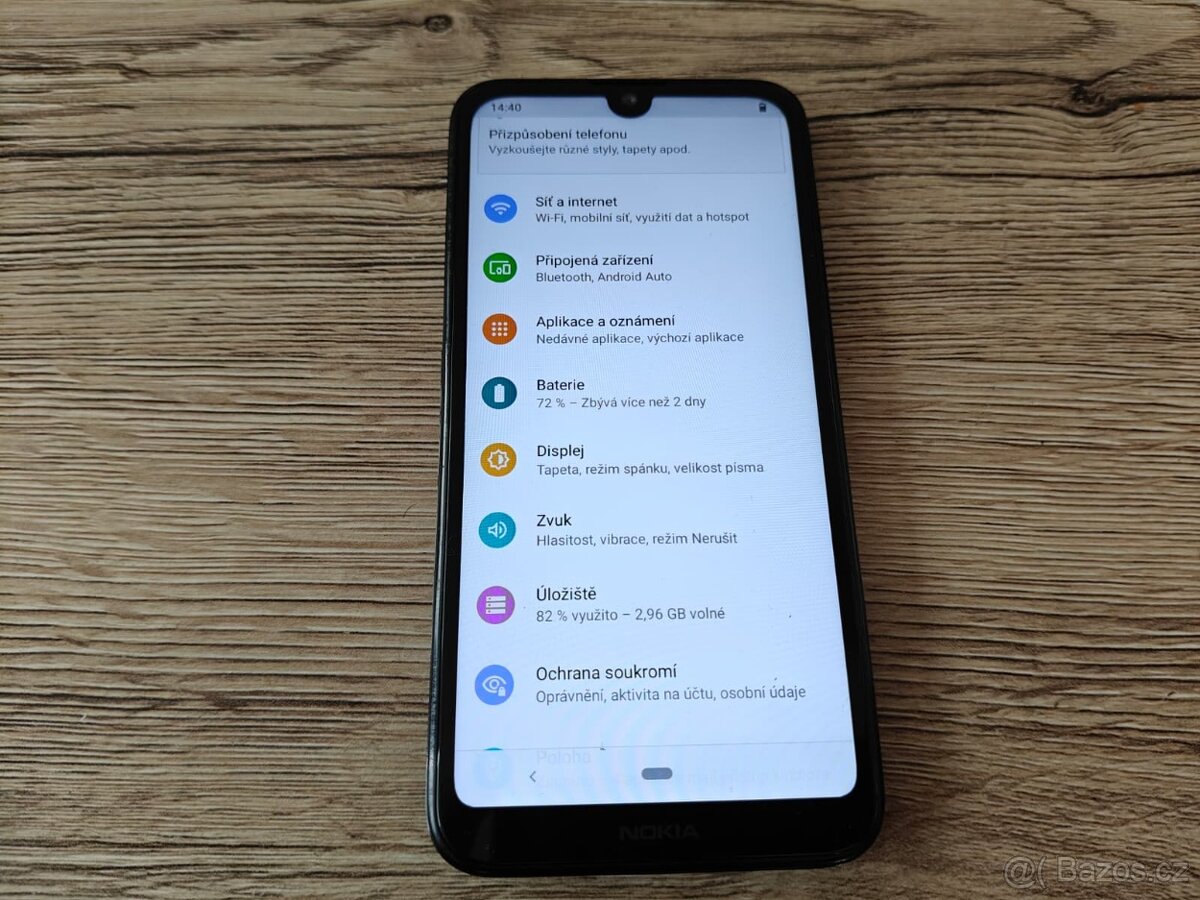 Nokia 2.2- 5.71"HD+/ Dual SIM/ černá - 3