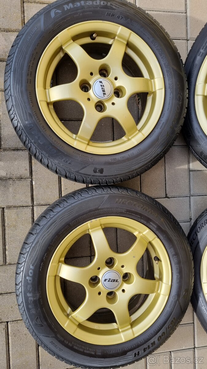 Kola Rial zlaté 4x98 14" - 3