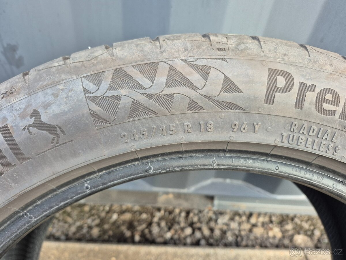 Letní pneu 245/45R18 96Y Continental - 3