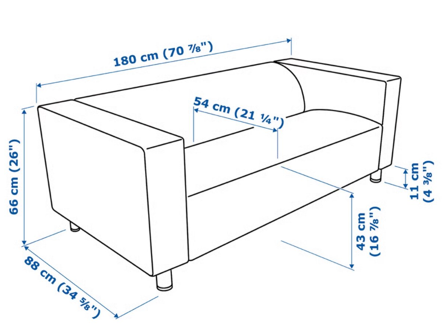 Pohovka Ikea KLIPPAN - 3