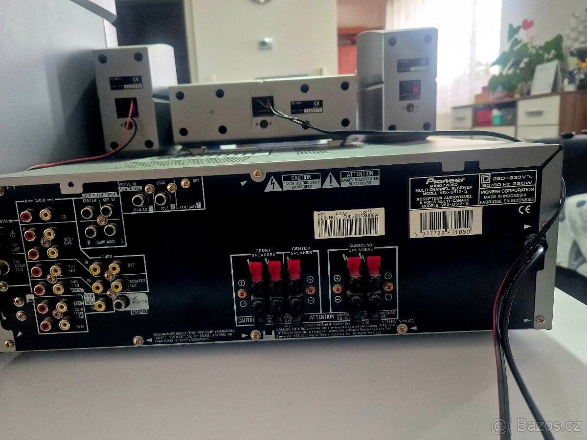 AV reciever + Subwoofer - 3