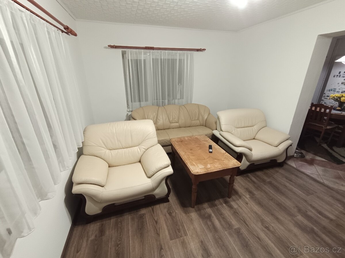 Kožená sedačka 1 +1+3 - 3