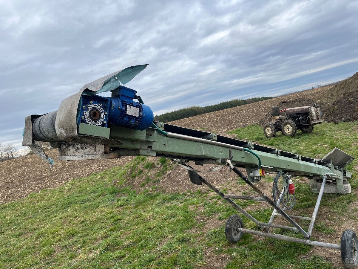 Pásový dopravník a míchačka - 3