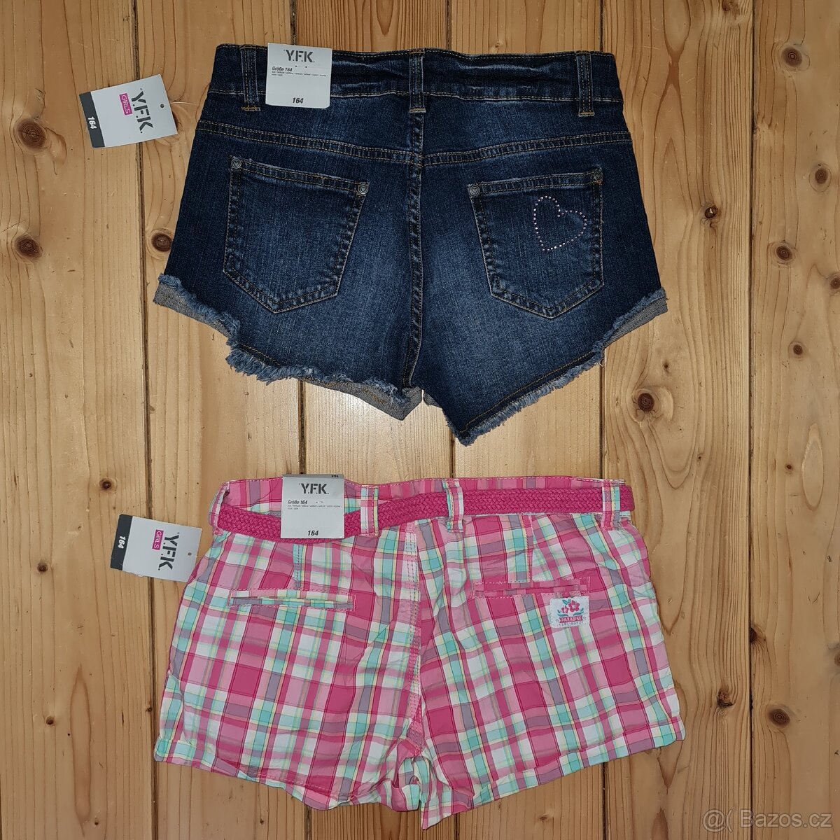 vel 164 - bunda,mikina, leginy.... - 3