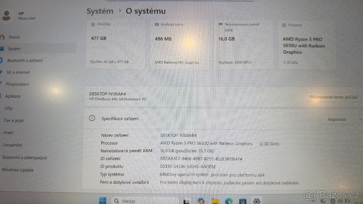 HP EliteBook 845 G8 - 3
