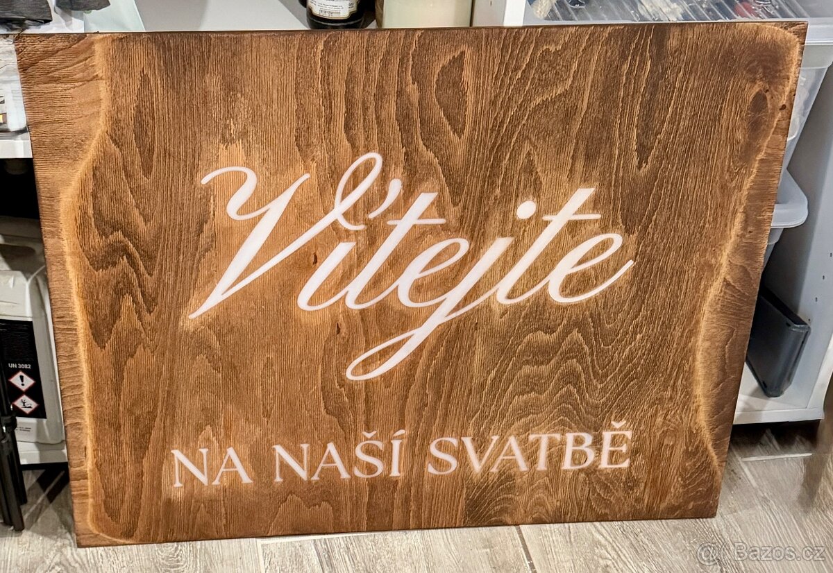 Svatební uvítací cedule - 3
