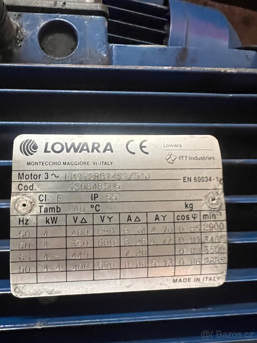 Čerpadla Lowara - 3
