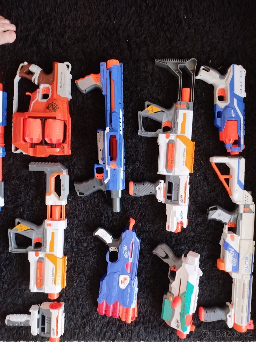 Sbirka NERF pistoli - 3