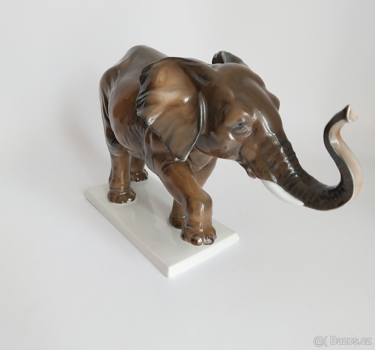 Velká porcelánová figura slona - ROSENTHAL - 3