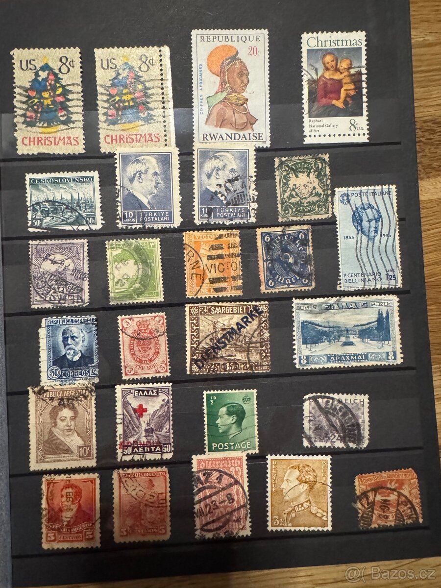 Známky - sbírka - 3