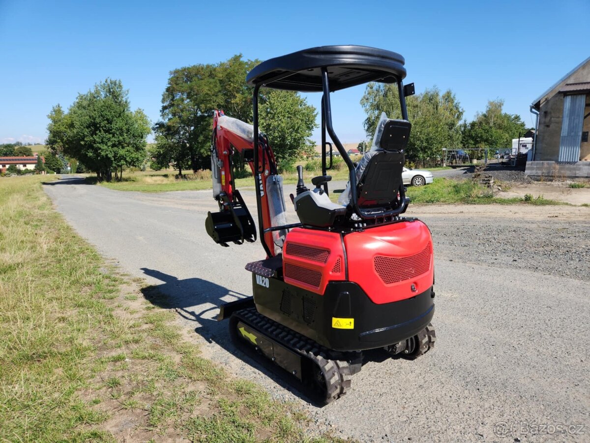 PÁSOVÝ MINIBAGR MIVA VA20 1900KG - 3