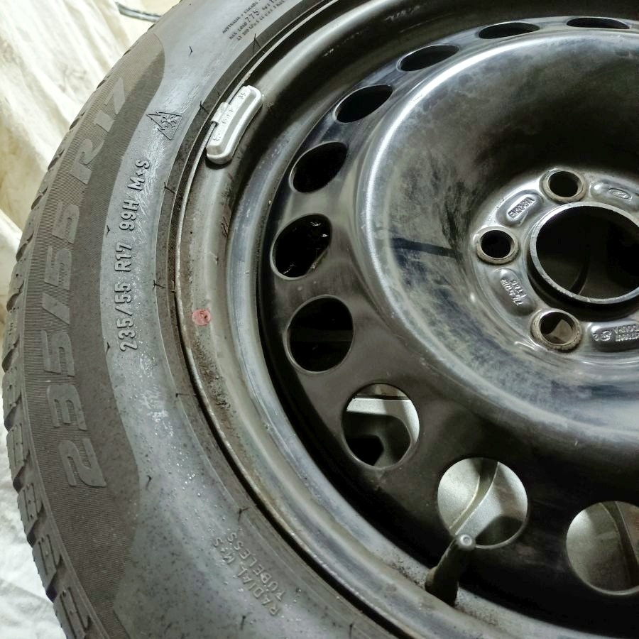 17" plechová kola – 7,5J x 17" ET55 - 3