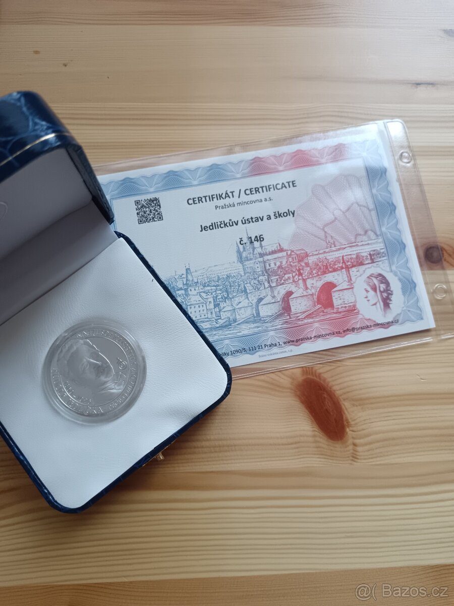 AG medaile 2013 - 100. Výročí založení Jedličkova Ústavu - 3