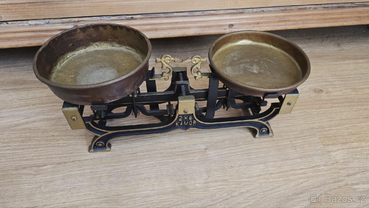 Staré váhy Kamor 2 kg - 3