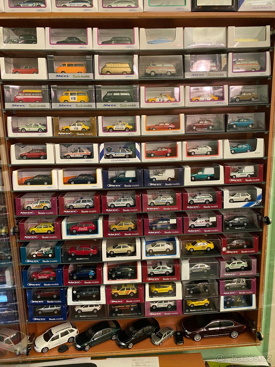 Sbírka modelů Abrex 1:43 - 3