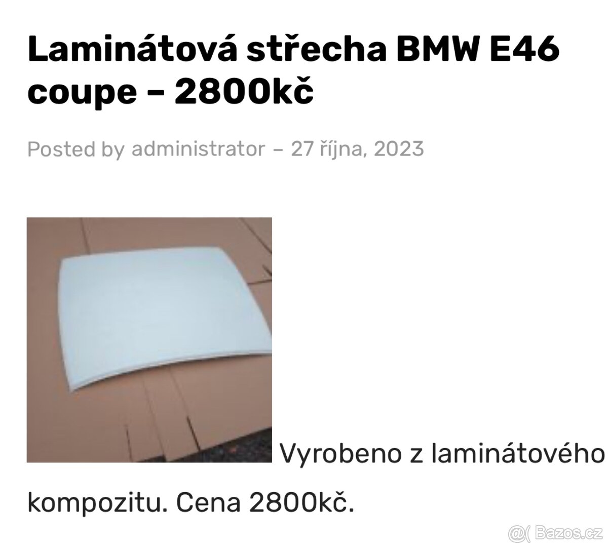 Body kit e46 coupe - 3