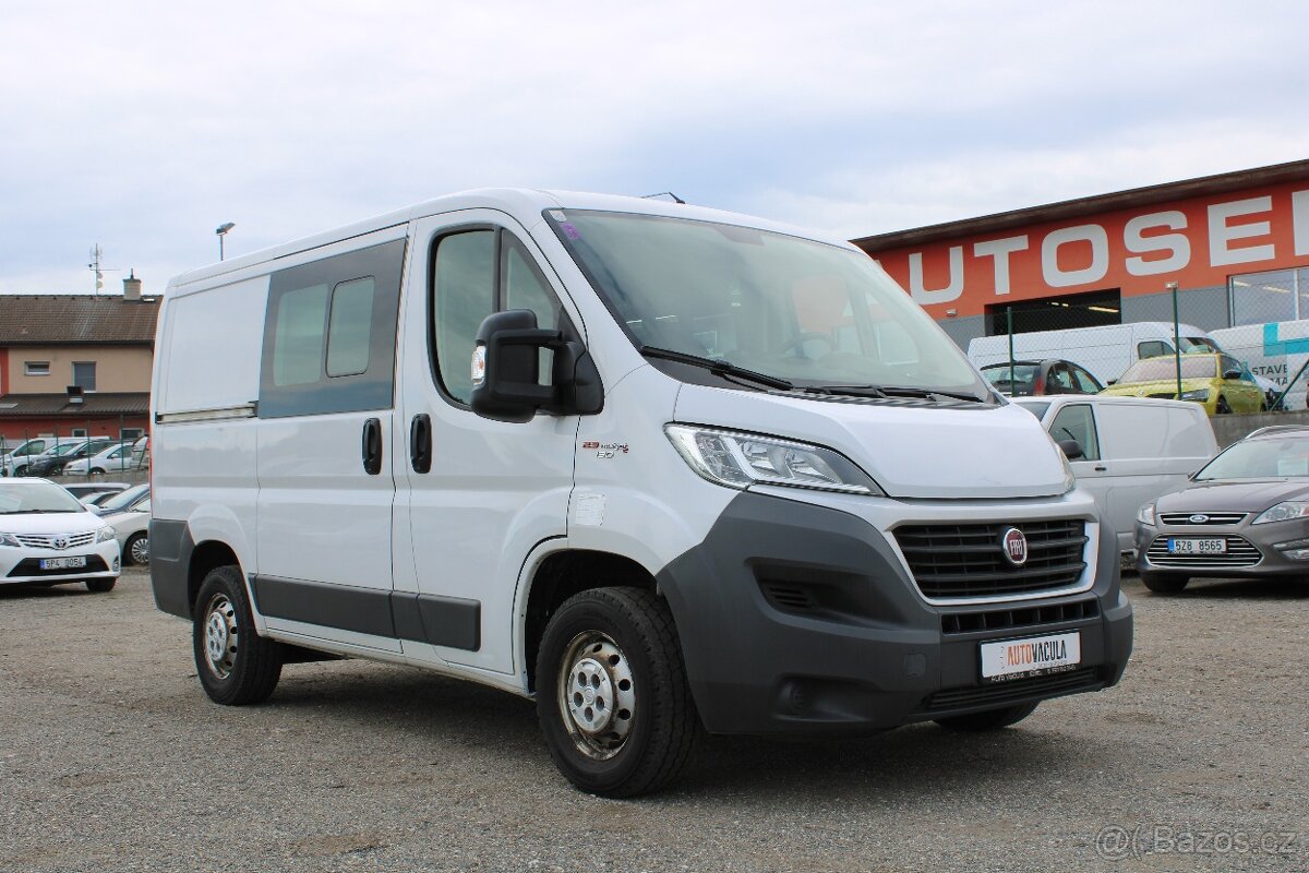 Fiat Ducato 2,3JTD 96KW, 7 - MÍST, KLIMA, r.v. 2017 - 3