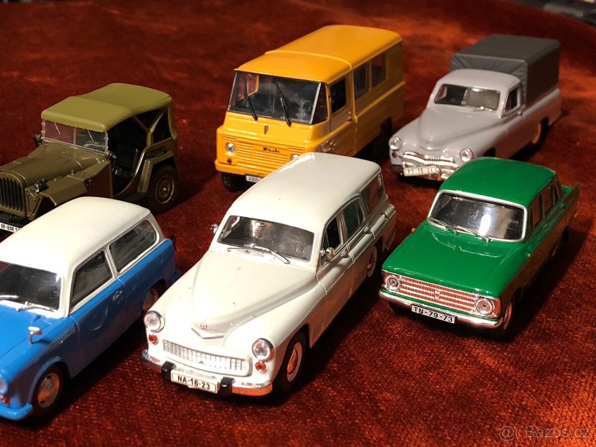 Autíčka - modely - 3