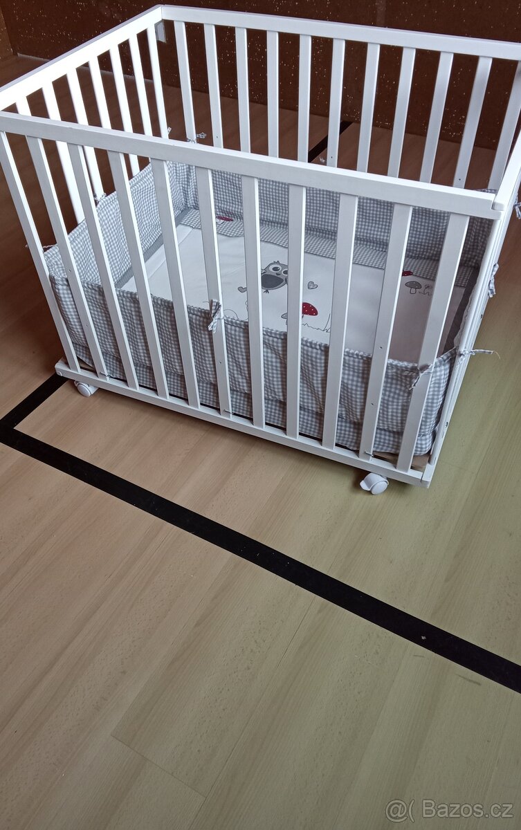 Dřevěná postýlka Roba - 3