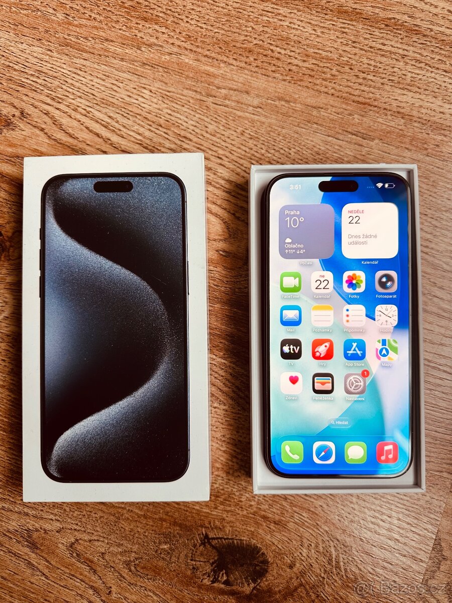Apple iPhone 15 Pro Max 256 GB – Blue Titanium (modrý titan) - 3