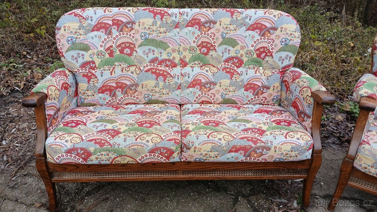 Starožitná sedací souprava 2+1 - 3