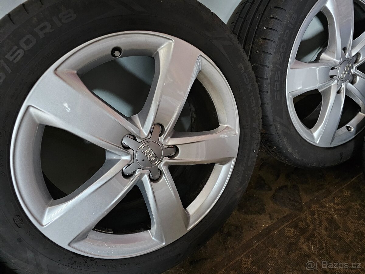 Originál alu kola Audi A6 5x112 R18 - 3