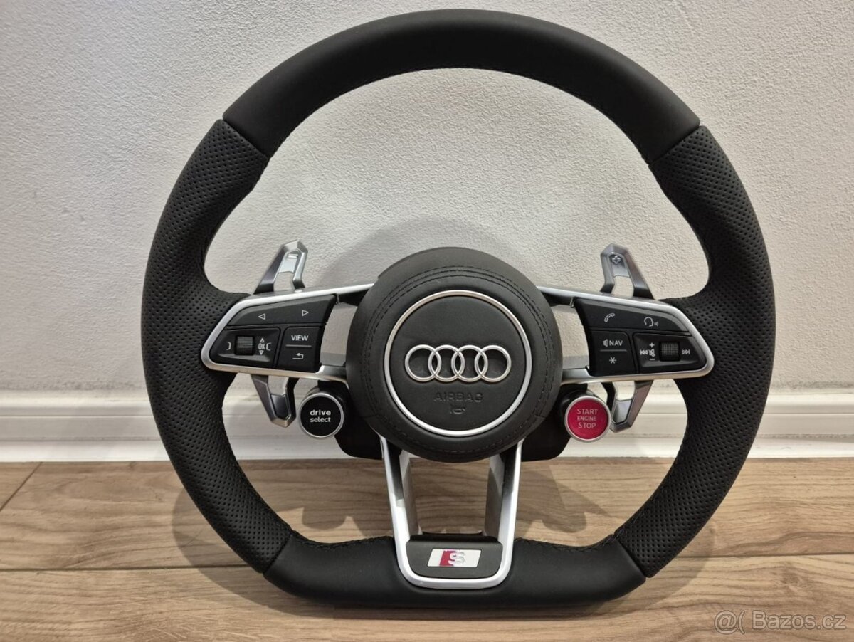 AUDI VOLANT SPORTOVY + START STOP a DRIVE SELECT - 3