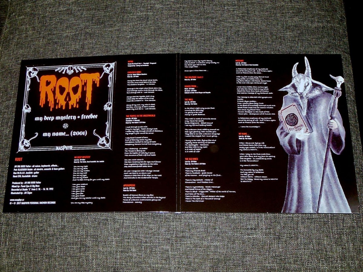 LP + 7" Root - The Temple In The Underworld (1992) + SLIPMA - 3