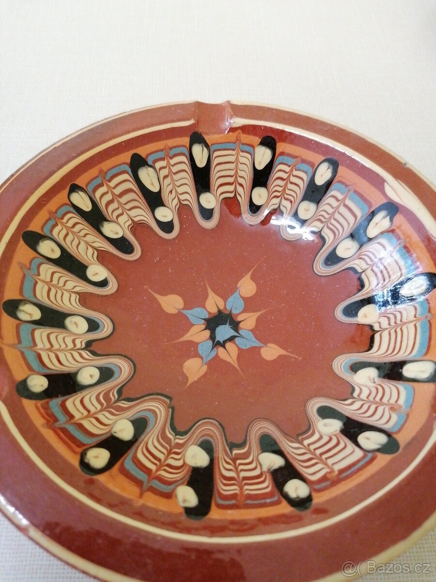 POPELNÍK KERAMICKÝ - BULHARSKÁ KERAMIKA-150KČ - 3