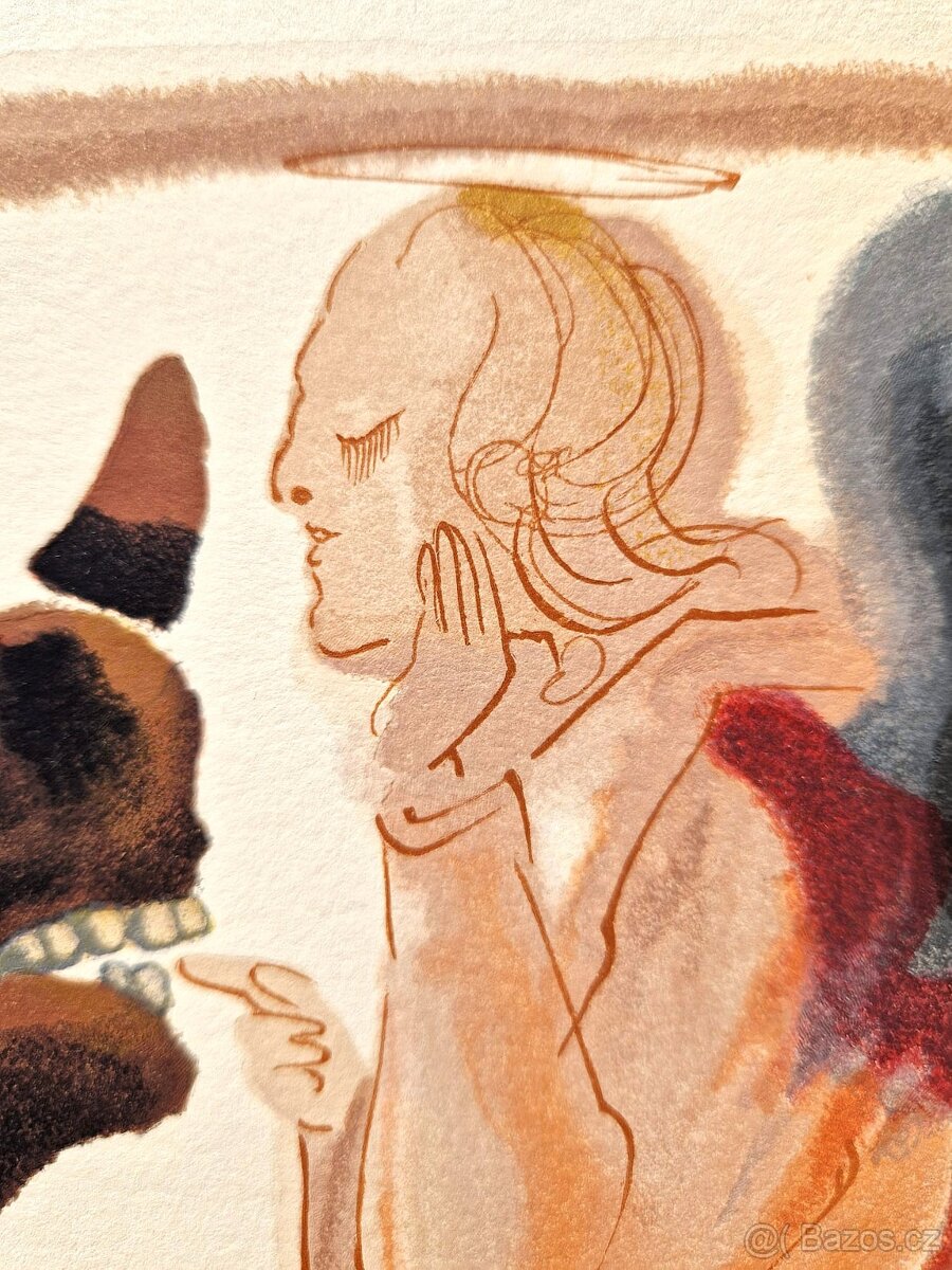 SALVADOR DALI - Sky 7 Mercury (Dante - Božská komédia) - 3